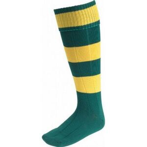 Carta Sport Mens Euro Socks / Bottle Green/Amber
